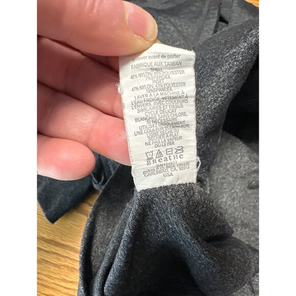 Prana Breathe Long Sleeve Wide Collar Zip Up Athletic Jacket Size S - Picture 7 of 8